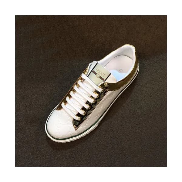 Gucci 2019 Mens Leather Sneakers - 구찌 2019 남성용 레더 … - 1