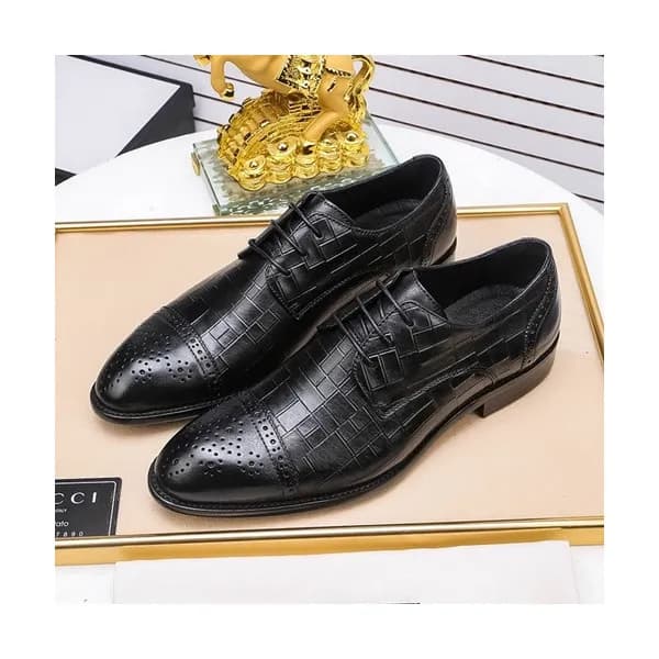 Gucci 2020 Mens Leather Oxford Shoes - 구찌 2020 남성… - 1