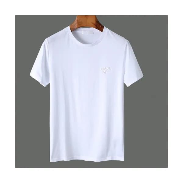 [프라다]Prada 2020 Mens Basic Logo Silket Short Sleev… - 1
