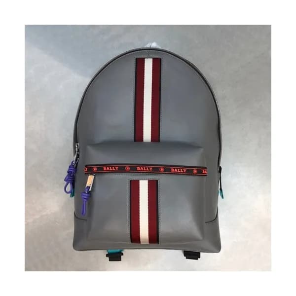 Bally 2020 Leather Back Pack,42cm - 발리 2020 레더 남성… - 1