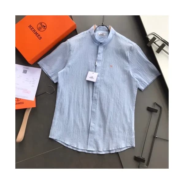[에르메스]Hermes 2020 Mens Classic Short Sleeved Tshir… - 1