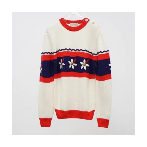 Gucci 2020 Mm/Wm Casual Crew-neck Wool Sweaters - … - 1
