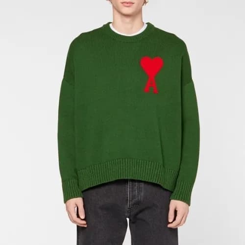 [아미]Ami 2020 Mens Logo Casual Sweaters - 아미 2020 남… - 1