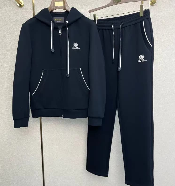 Loro Piana Mens Logo Casual Training Clothes&Pants… - 1