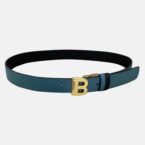 Bally 2021 Men's Leather Belt - 발리 2021 남성용 레더… - 1