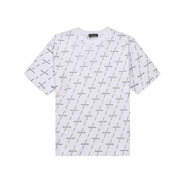 [발렌시아가]Balenciaga 2021 Mm/Wm Logo Cotton Short Sle… - 1