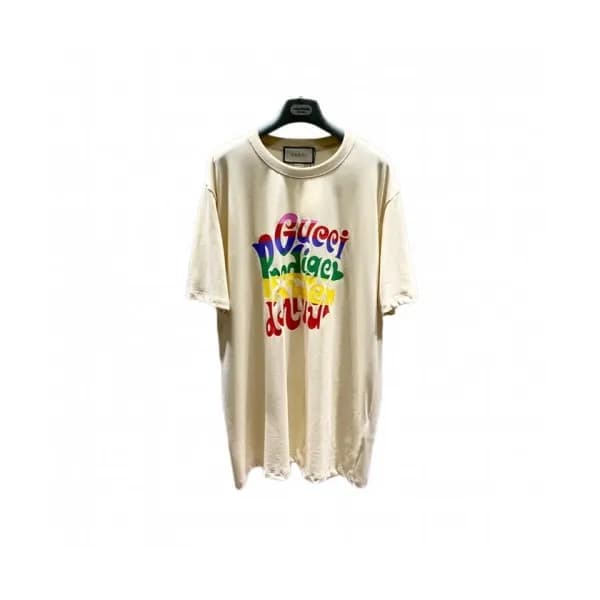 [매장판]Gucci 2021 Mm/Wm Logo Short Sleeved Tshirts -… - 1