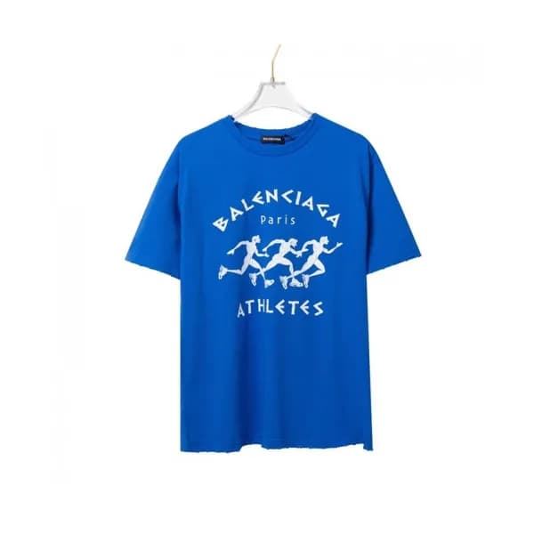 [발렌시아가]Balenciaga 2021 Mm/Wm Logo Cotton Short Sle… - 1