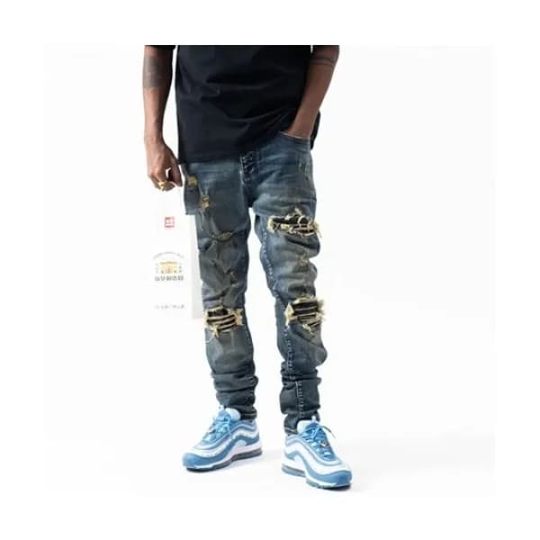 [매장판]Amiri 2021 Mens Trendy Denim Pants - 아미리 2021… - 1