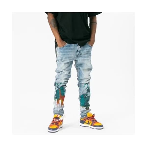 [매장판]Amiri 2021 Mens Trendy Denim Pants - 아미리 2021… - 1