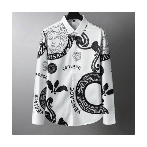 Versace Mens Logo Tshirts White - 베르사체 2021 남성 로… - 1