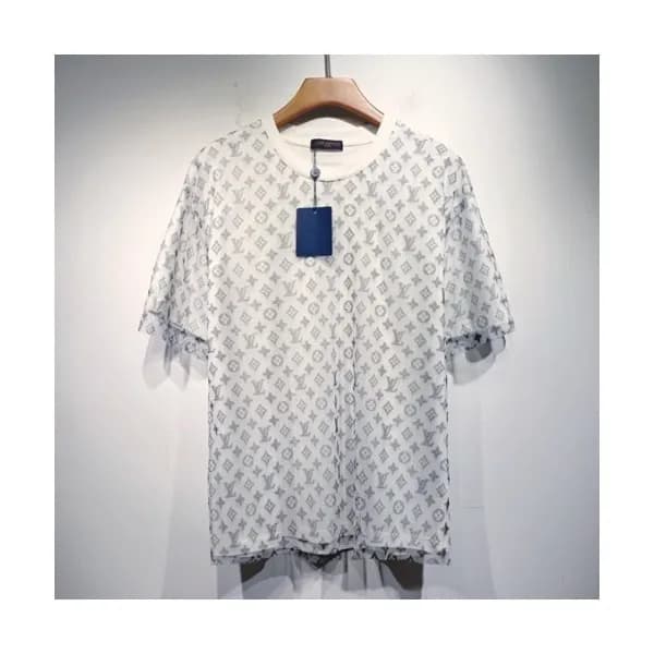 Louis vuitton Mm/Wm Logo Short Sleeved Tshirts Wh… - 1