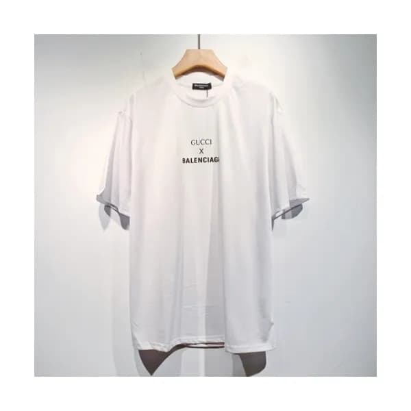 Gucci Mm/Wm Logo Short Sleeved Tshirts White - 구찌… - 1