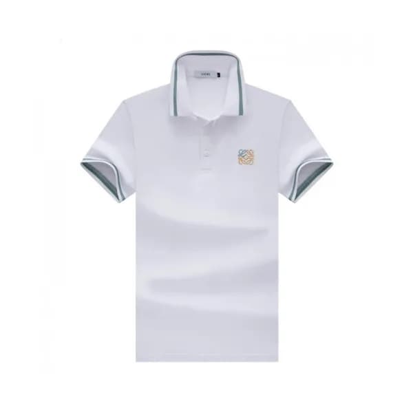 Loewe Mens Smile Short Sleeved Tshirts White - 로에… - 1