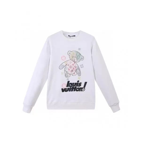 Louis vuitton Mm/Wm Casual Cotton Tshirts White -… - 1