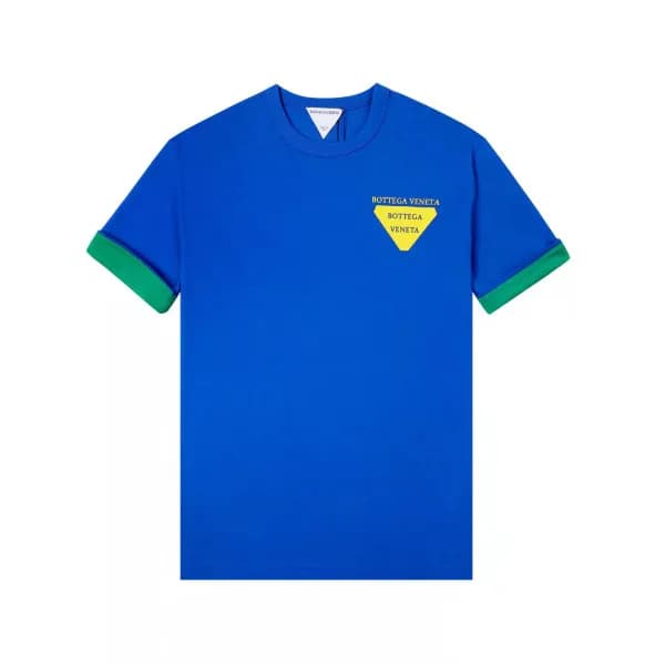Bottega Veneta Unisex Casual Short-sleeved Tshirt… - 1