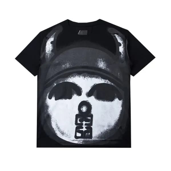 지방시 남성 크루넥 블랙 반팔티 - Mens Black Tshirts - giv0658x - 1
