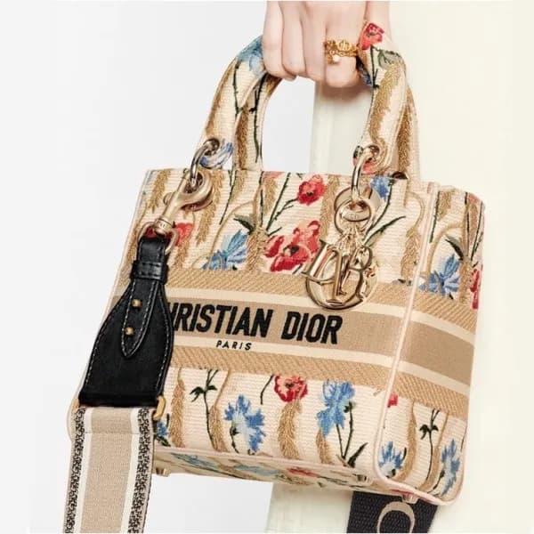 디올 여성 베이지 레이디 백 - Dior Womens Beige Lady Bag - dio… - 1
