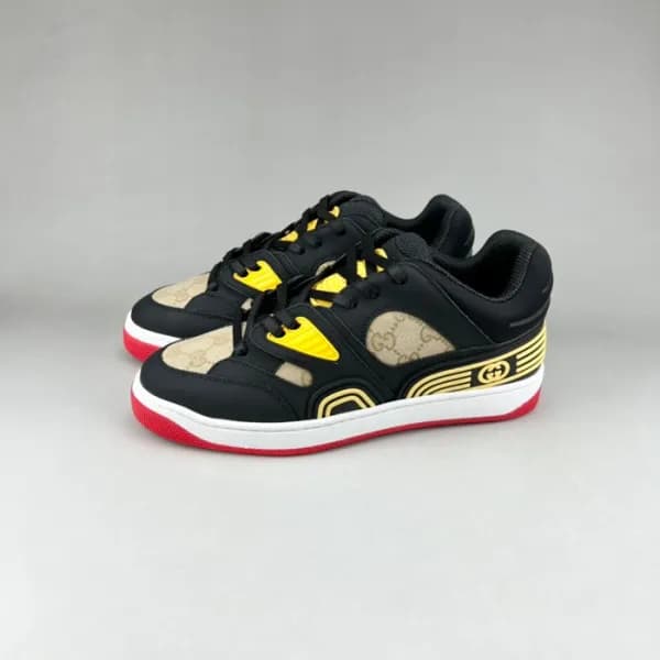 구찌 남/녀 클래식 블랙 스니커즈- Unisex Black Sneakers - guc049… - 1