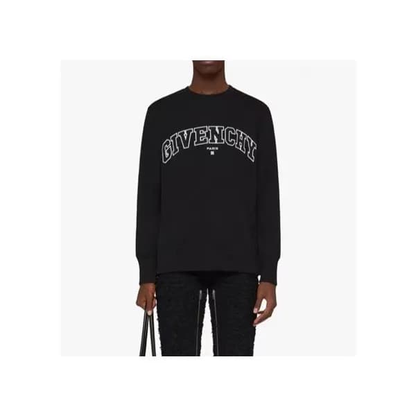 지방시 남성 캐쥬얼 블랙 맨투맨 - Mens Black Tshirts - giv0821x - 1