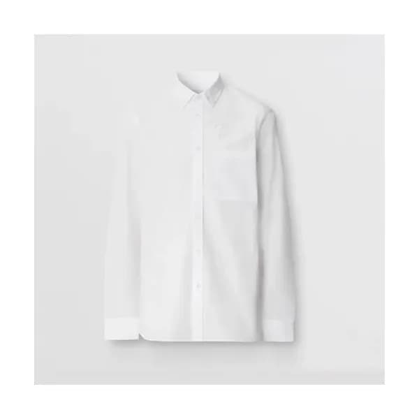 버버리 남성 클래식 화이트 셔츠 - Burberry Mens White Tshirts - … - 1