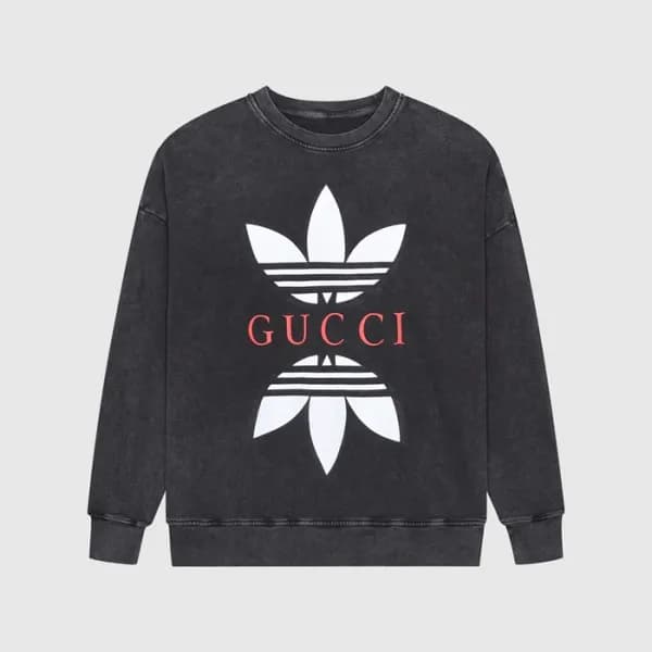 구찌 남성 캐쥬얼 그레이 맨투맨 - Gucci Mens Gray Tshirts - Gu00… - 1