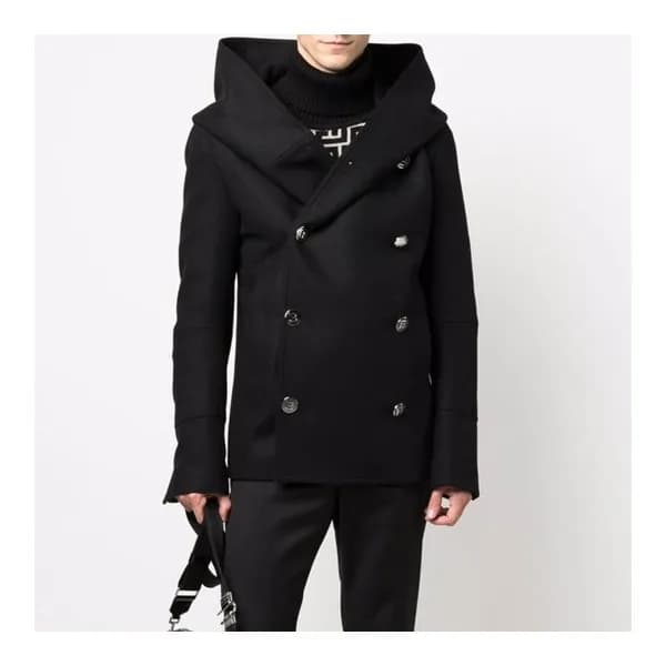 발망 남성 블랙 자켓 - Balmain Mens Black Jackets - bam0170… - 1