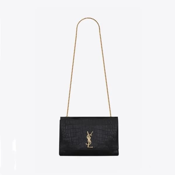 입생로랑 여성 블랙 크로스백 - Saint Laurent Womens Black Cross… - 1