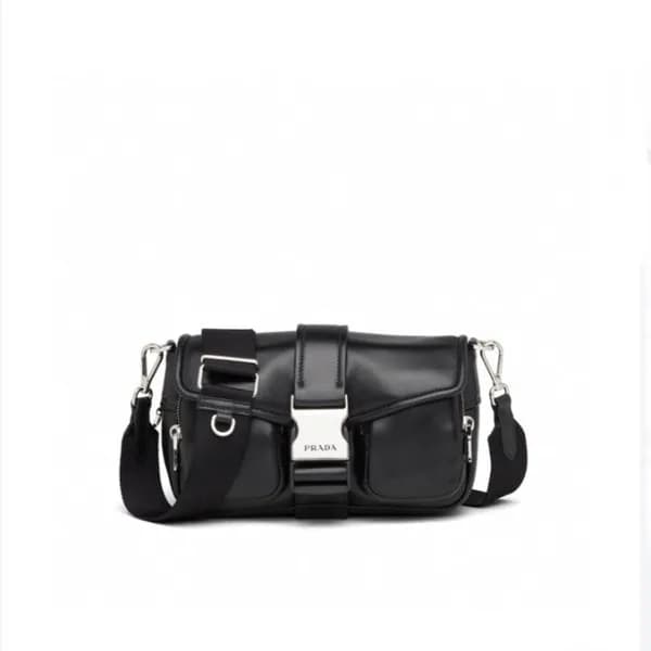 프라다 여성 블랙 크로스백 - Prada Womens Black Cross Bag - pr… - 1