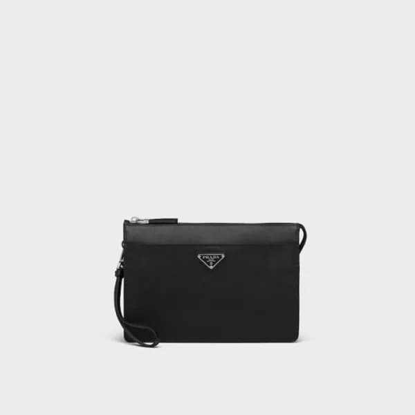 프라다 남성 블랙 클러치백 - Prada Mens Black Clutch Bag - pr2… - 1