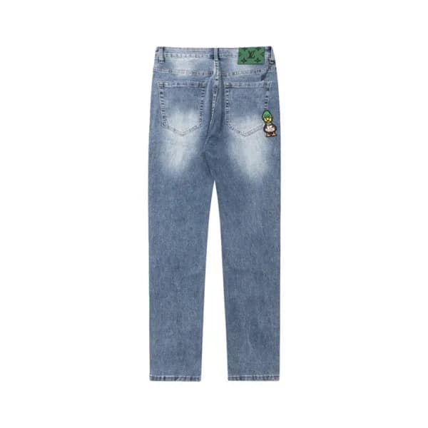 루이비통 남성 블루 청바지 - Louis vuitton Mens Blue Jeans - l… - 1