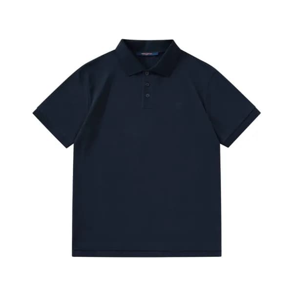 루이비통 남성 네이비 폴로 반팔티 - Louis vuitton Mens Navy Polo … - 1
