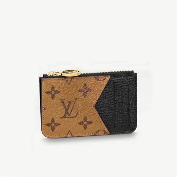 루이비통 남/녀 카멜 동전 지갑 - Louis vuitton Unisex Camel Pur… - 1