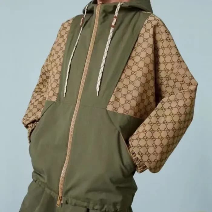 구찌 남성 캐쥬얼 브라운 집업 자켓 - Gucci Mens Brown Jackets - G… - 1