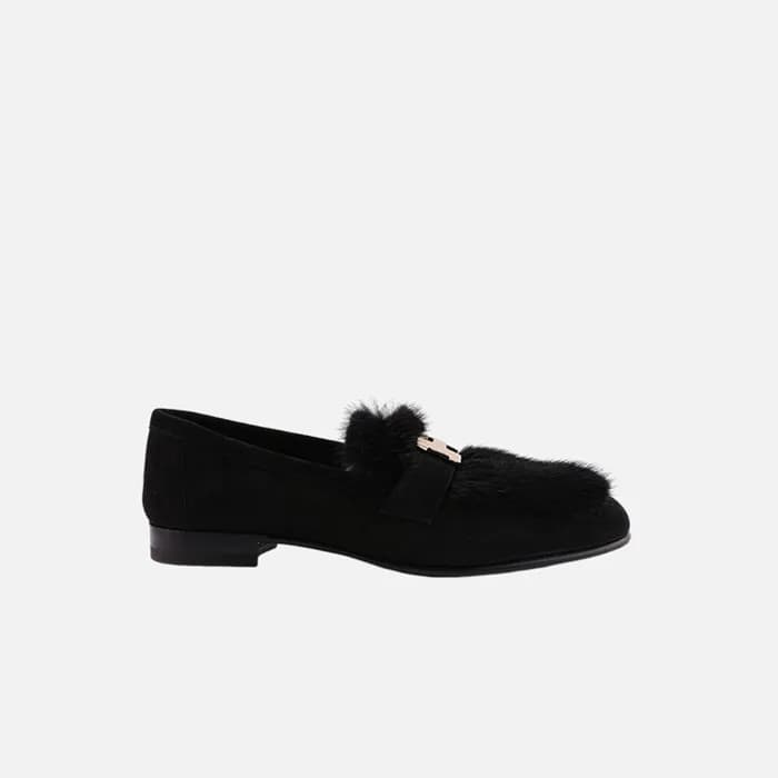 에르메스 여성 파리 로퍼 【매장-200만원대】 - Hermes Womens Black Lo… - 1