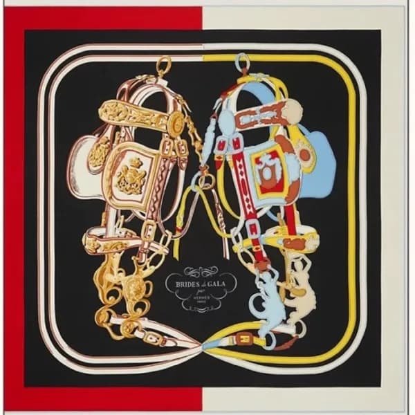 에르메스 여성 블랙 스카프 - Hermes Womens Black Scarf - he486… - 1