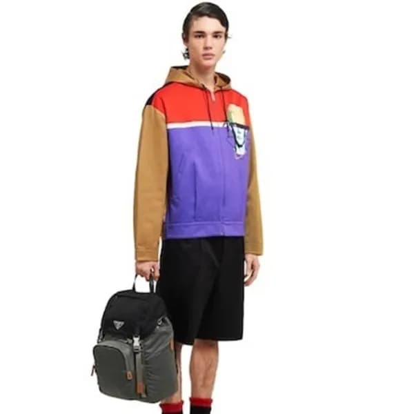 프라다 남성 리나일론 그레이 백팩 - Prada Mens Gray Back Pack - p… - 1