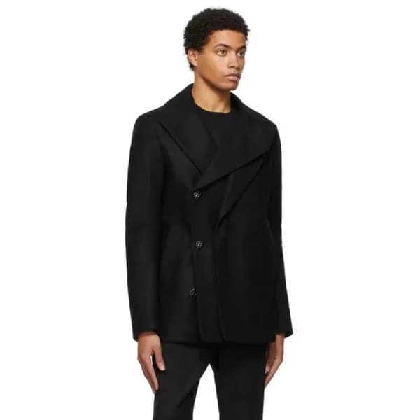 발망 남성 블랙 자켓 - Balmain Mens Black Jackets - bam235x - 1