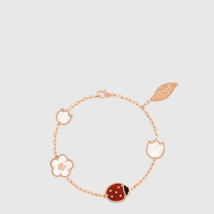 반클리프 아펠 여성 럭키 스프링 브레이슬릿 - Van Cleef & Arpels Women… - 1