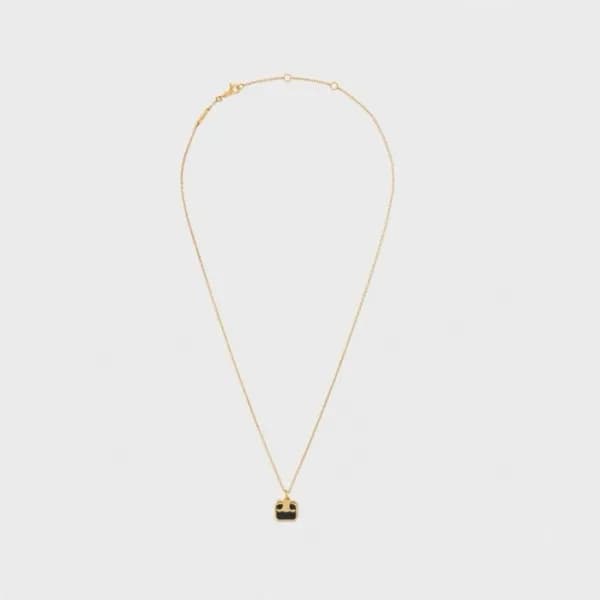 셀린느 여성 골드 목걸이 - Celine Womens Gold Necklace- acc15… - 1