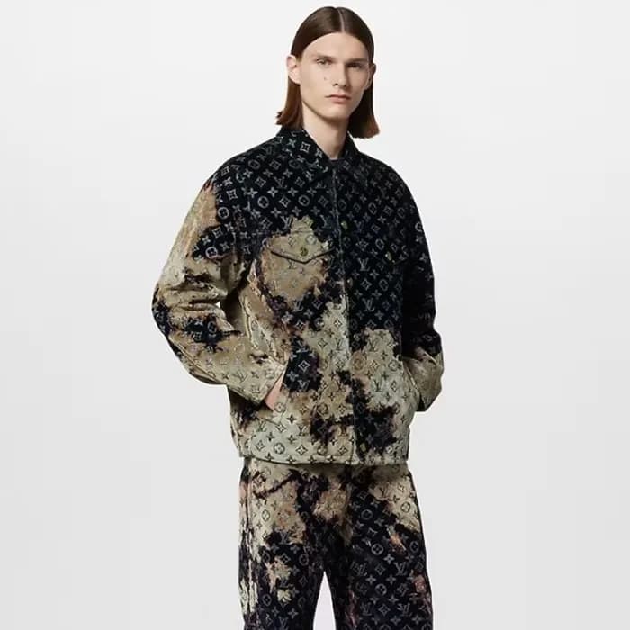 루이비통 남성 블랙 자켓 - Louis vuitton Mens Black Jacket - … - 1