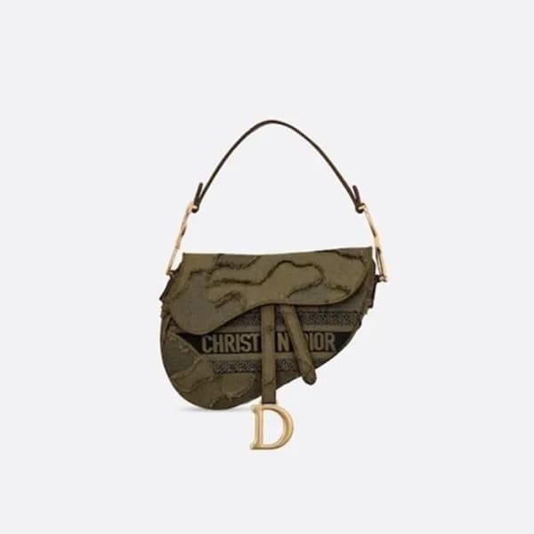 디올 여성 카키 새들백 - Dior Womens Khaki Saddle Bag - dib8… - 1
