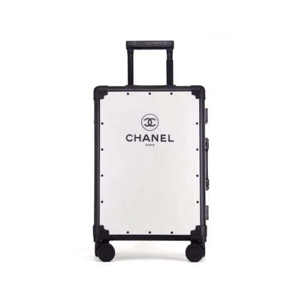샤넬 이니셜 화이트 캐리어 - Chanel Initial White Carrier - ch… - 1