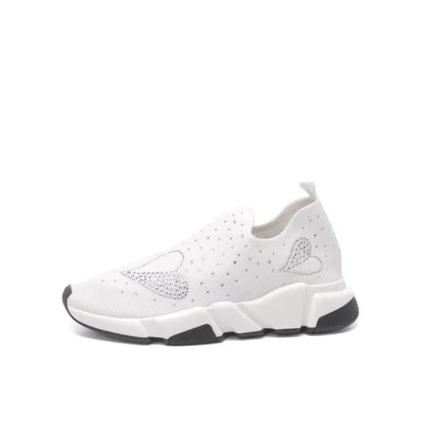발렌시아가 남/녀 화이트 스니커즈 - Balenciaga Unisex White Sneak… - 1