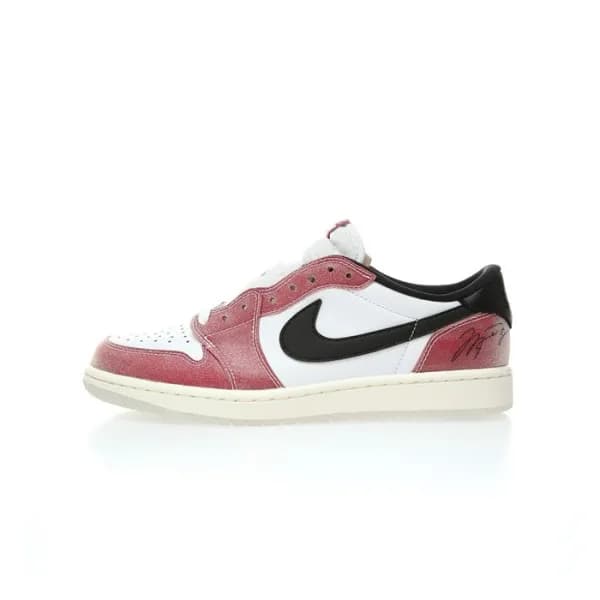 나이키 x Air Jordan 남/녀 레드 스니커즈 - Nike Unisex Red Sne… - 1