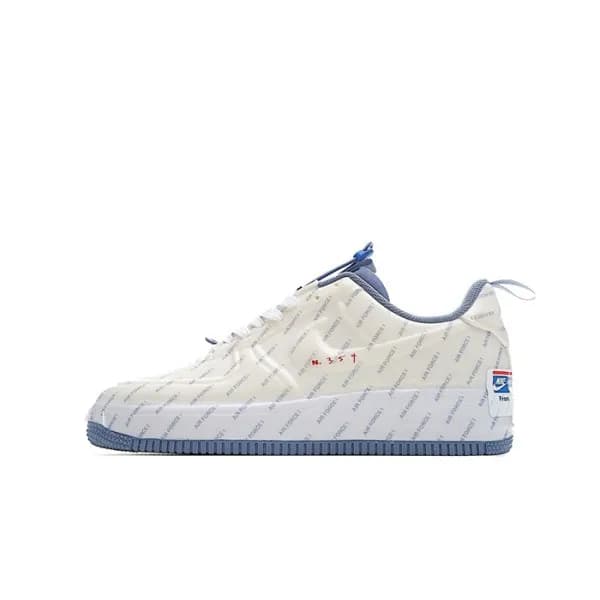 나이키 남/녀 블루 스니커즈 - Nike Air Force 1 Unisex Sneakers… - 1