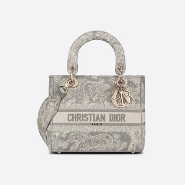 디올 여성 그레이 레이디 백 - Dior Womens Lady D-Lite Bag - di… - 1