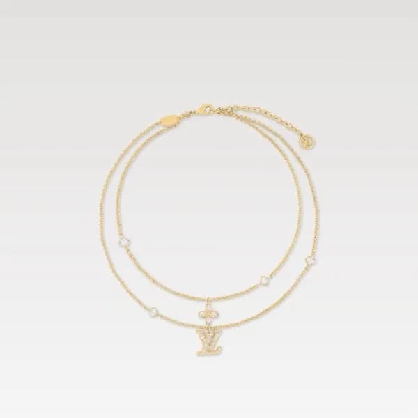루이비통 여성 골드 목걸이 - Louis vuitton Womens Gold Necklac… - 1