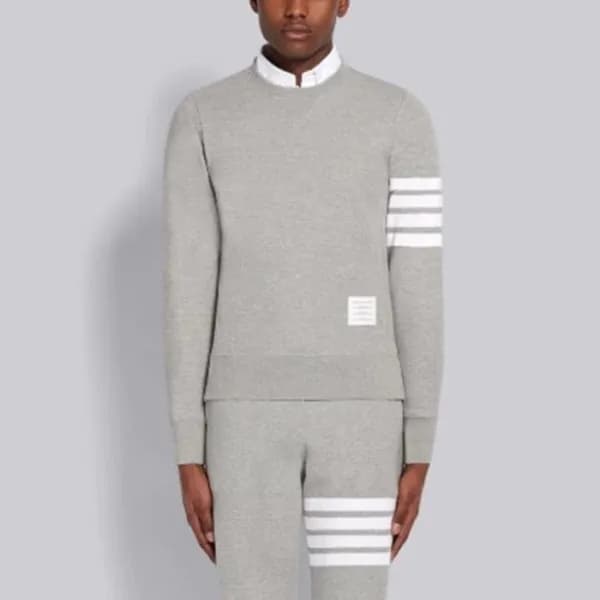 톰브라운 남성 라운드 맨투맨 - Thom Browne Mens Round Tshirts -… - 1