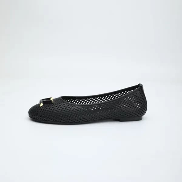 루이비통 여성 블랙 플렛 - Louis vuitton Womens Black Flats -… - 1